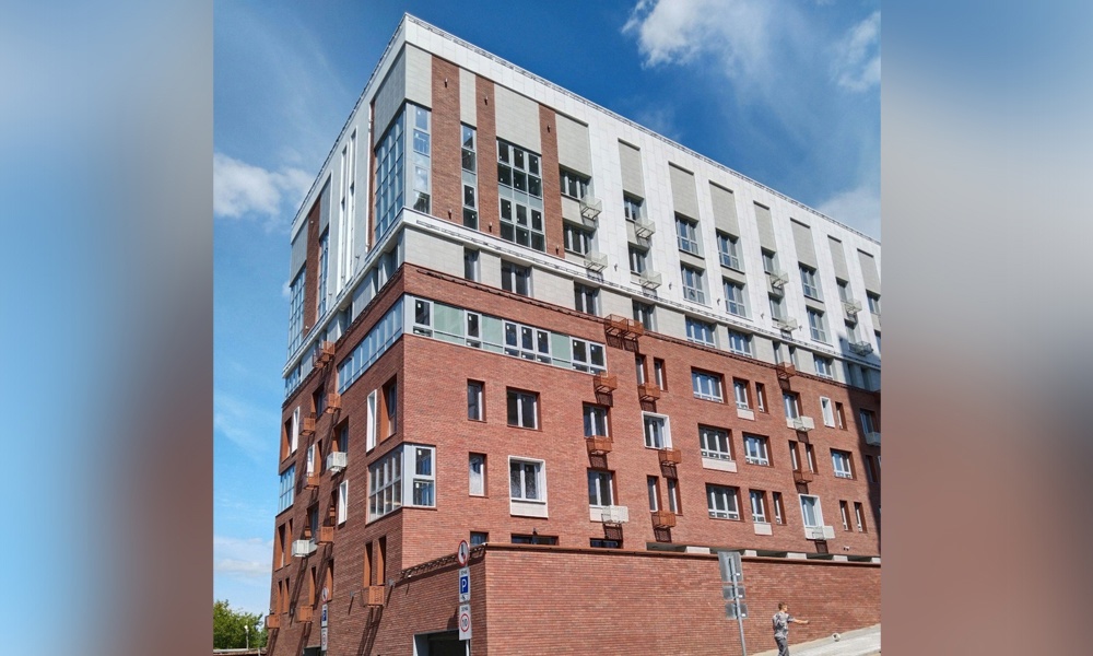 В Омске завершили строительство жилого дома бизнес-класса на улице Красный Путь