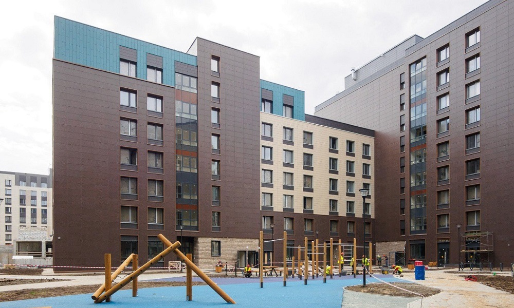 В жилом комплексе «Зелёная река» в Омске завершено строительство ещё одного здания