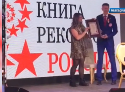 Омская силачка попала в Книгу рекордов России