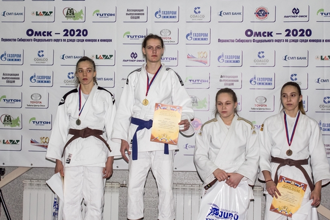 Две омички стали победительницами на первенстве Сибири по дзюдо