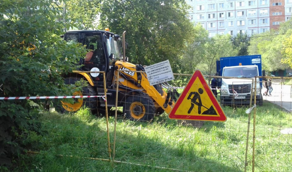 Часть домов и водоразборных колонок в Амурском посёлке останутся без воды из-за ремонта водопровода
