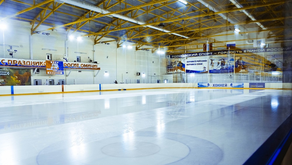 В Омске отремонтировали арену им. Киселёва