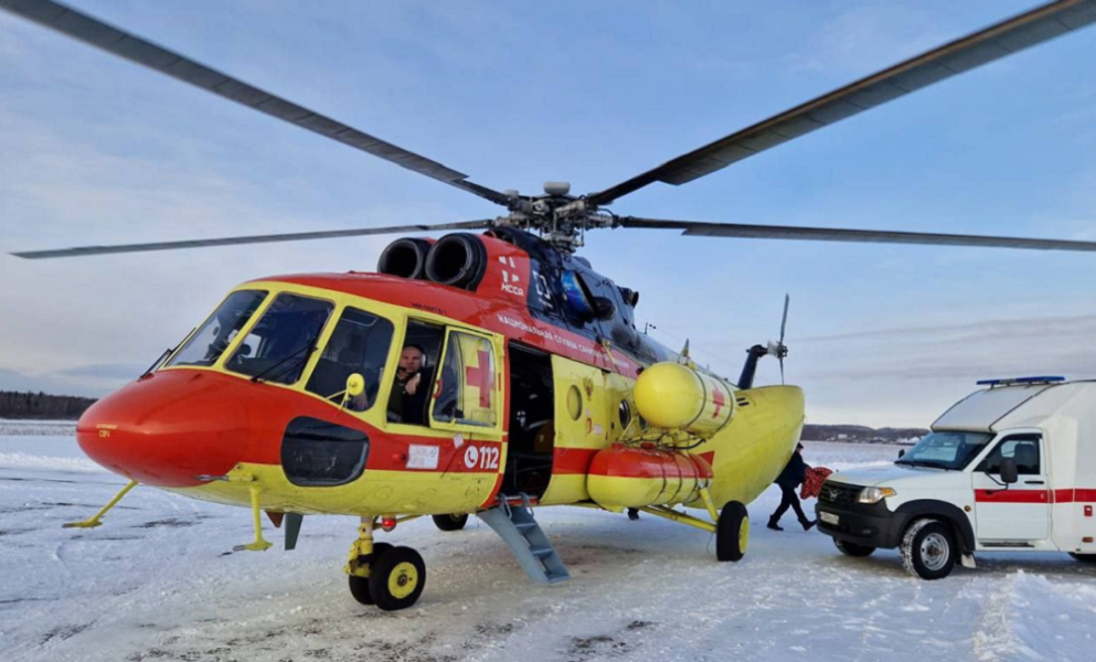 Более 330 человек доставили в больницы в 2025 году бригады санитарной авиации ТЦМК