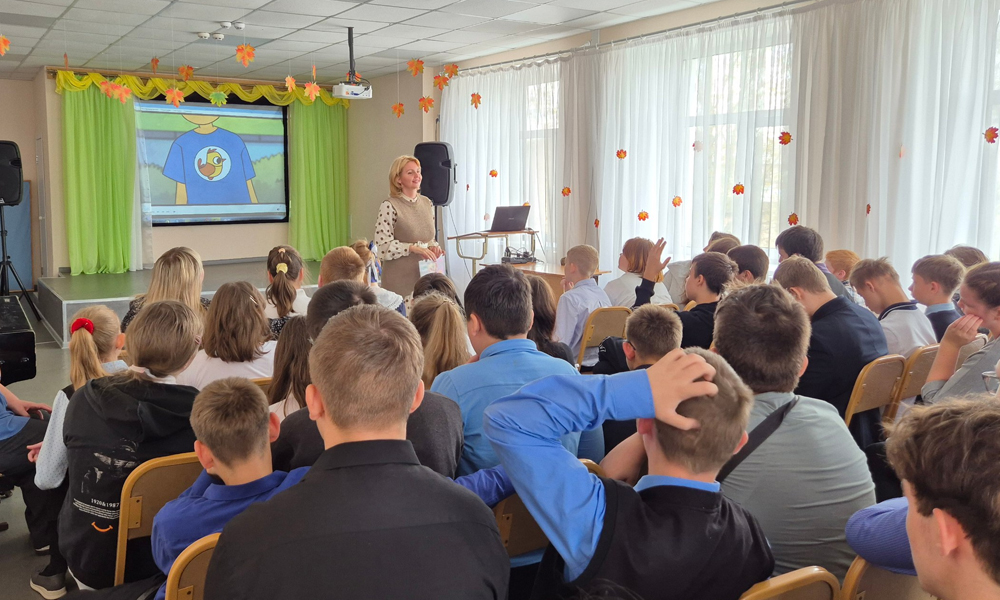 В Омске провели урок финансовой грамотности для учащихся адаптивной школы-интерната