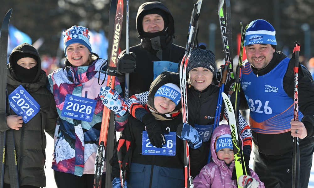 Сотрудники «Газпромнефть–СМ» поучаствовали в «Лыжне России»