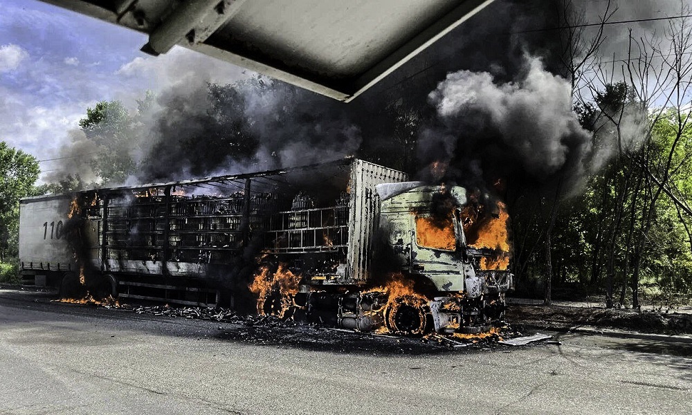 С начала года в Омской области загорелись 125 автомобилей