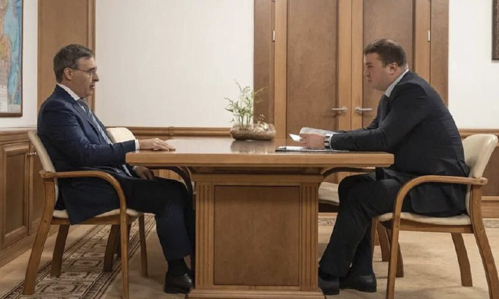 Виталий Хоценко и Валерий Фальков обсудили создание межвузовского кампуса в Омске