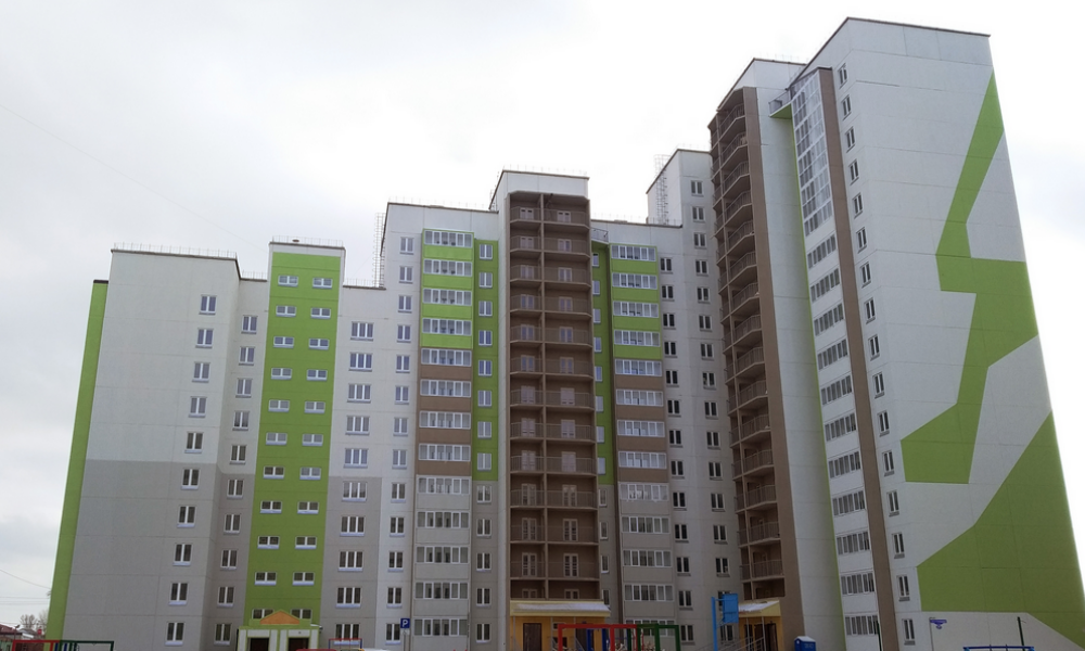 В Омске на 24-й Северной ввели в эксплуатацию новый дом 