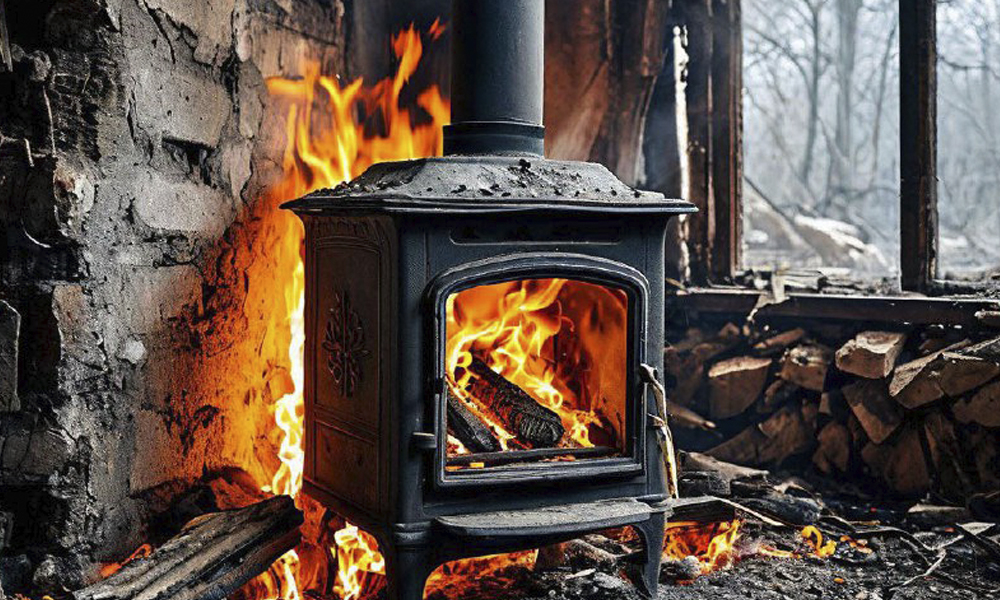 В Омской области произошло 435 пожаров из-за неисправности печного отопления