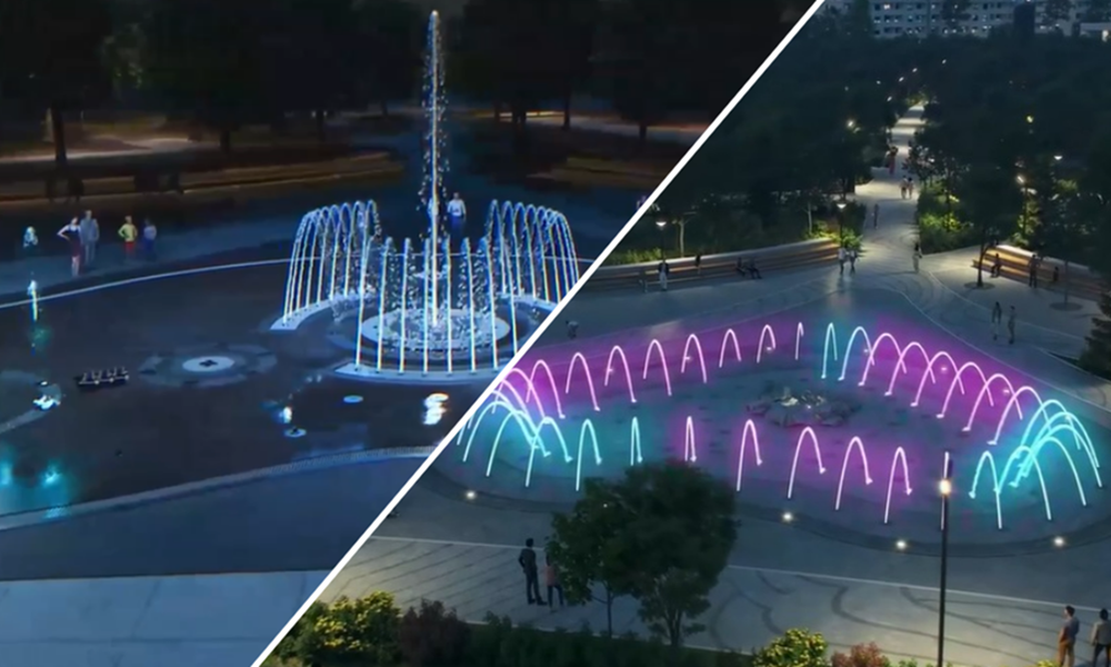 Виталий Хоценко напомнил омичам о голосовании за концепцию светомузыкального фонтана