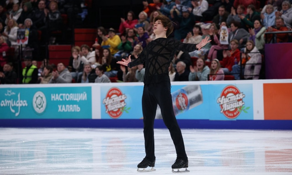 Владислав Дикиджи одержал победу на чемпионате России по фигурному катанию в Омске