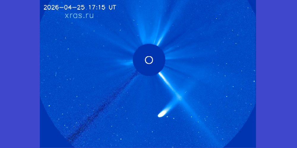 Комета C/2025 R3 пролетела мимо Солнца, но не погибла, в отличие от предыдущей