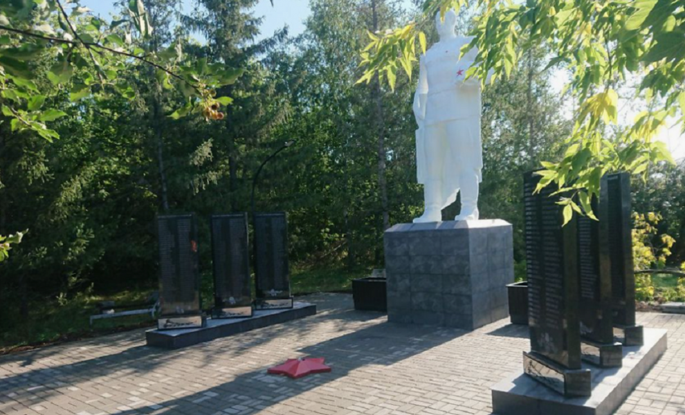 В селе Князево Называевского района отреставрировали памятник «Воину-освободителю»