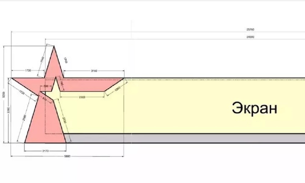 В омском парке Победы к 9 Мая установят медиаэкраны в виде звёзд