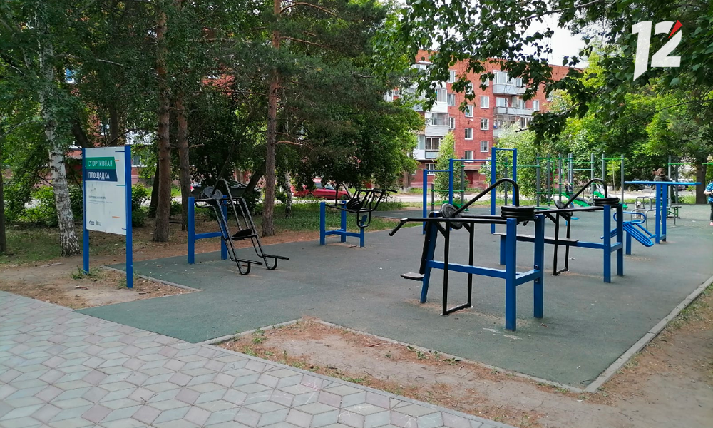 В пяти районах Омской области установят спортивные площадки