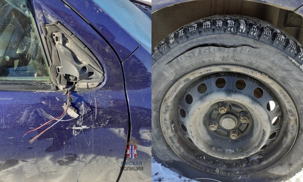 Отвергнутый 37-летний омич в гневе повредил иномарку своей 20-летней возлюбленной