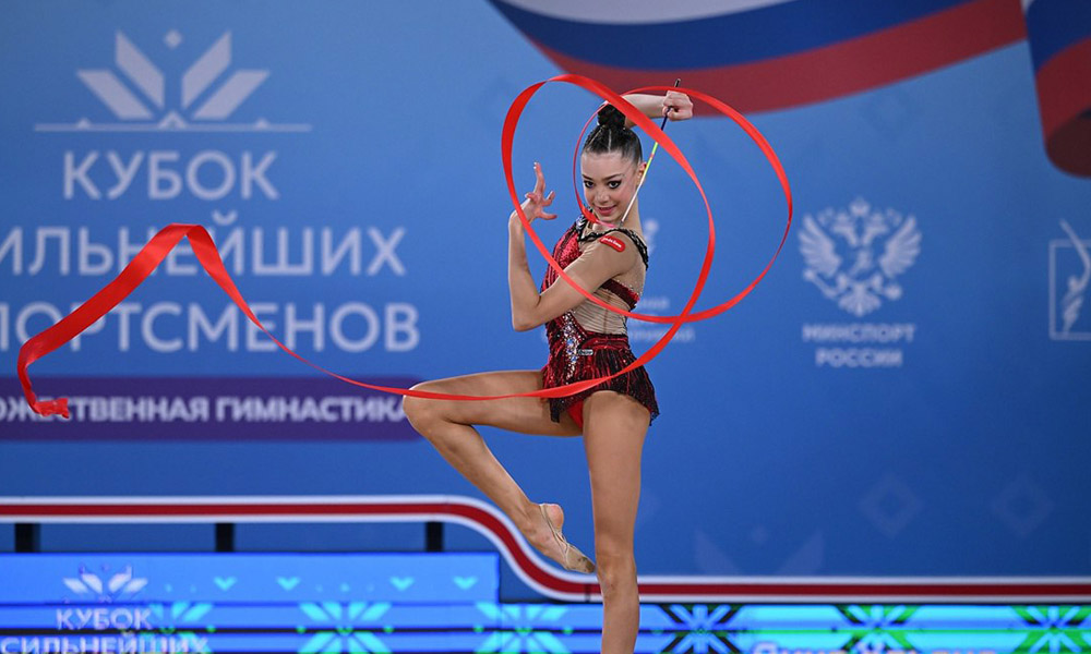 Омичка завоевала призовые места «Кубка сильнейших спортсменов» по художественной гимнастике