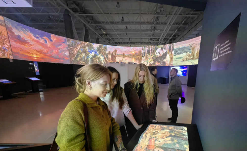 В историческом парке «Россия – Моя История» демонстрируют цифровые работы школьников