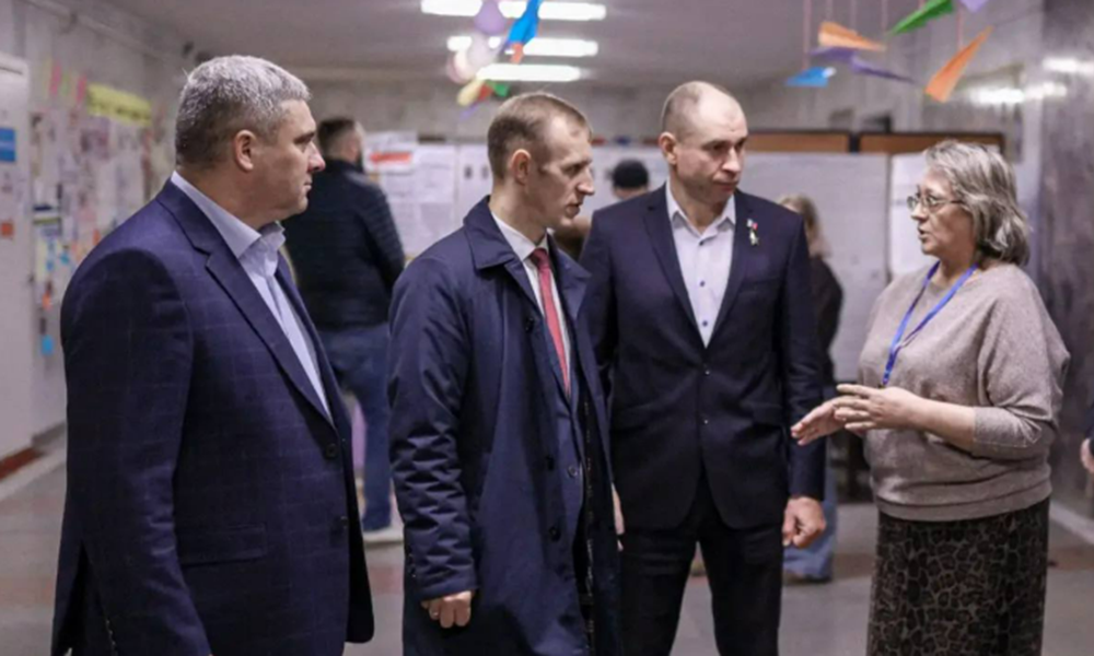 Дмитрий Перминов и Дмитрий Голованов проверили ход выборов в Ростовке