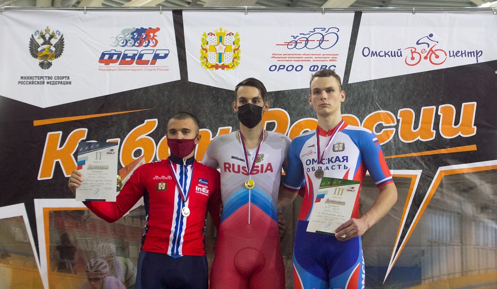Омский спортсмен стал лучшим на Кубке России по велоспорту на треке