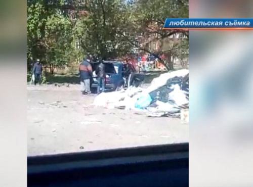 В Омске поймали мусоривших дворников