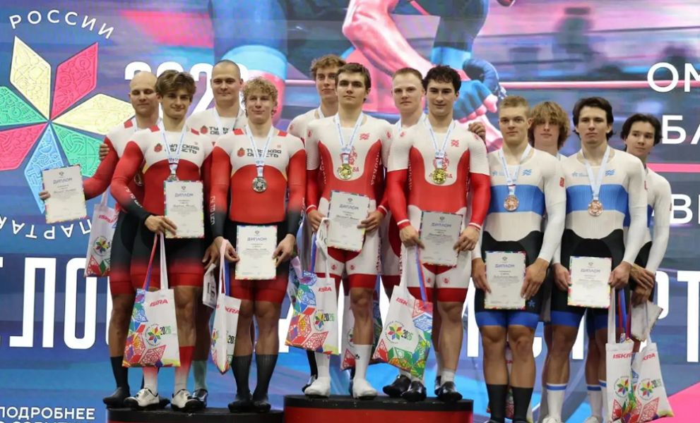 В Омске определились первые чемпионы Спартакиады народов России по велоспорту