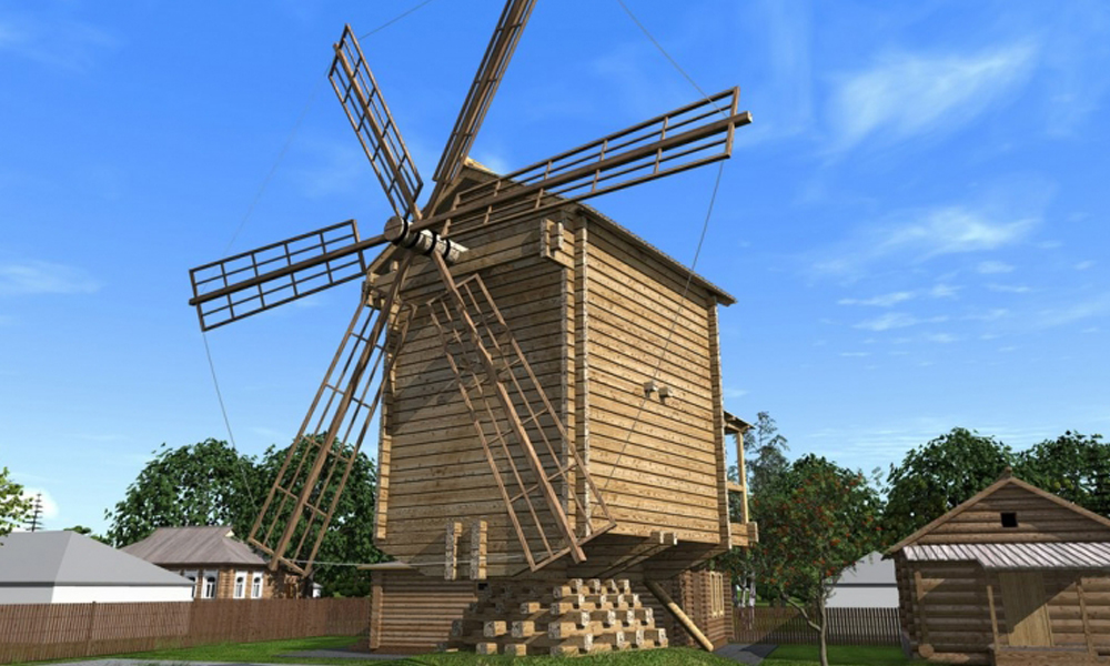 В омской «Старине Сибирской» появится ветряная мельница