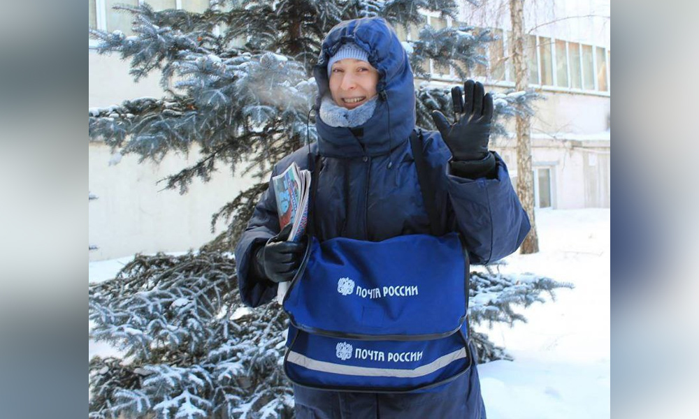 Омские почтальоны доставили пенсии в морозы ниже -40 градусов
