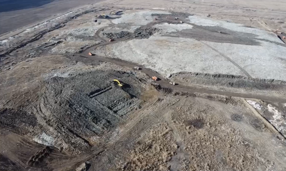 В Омске продолжают рекультивацию закрытых свалок