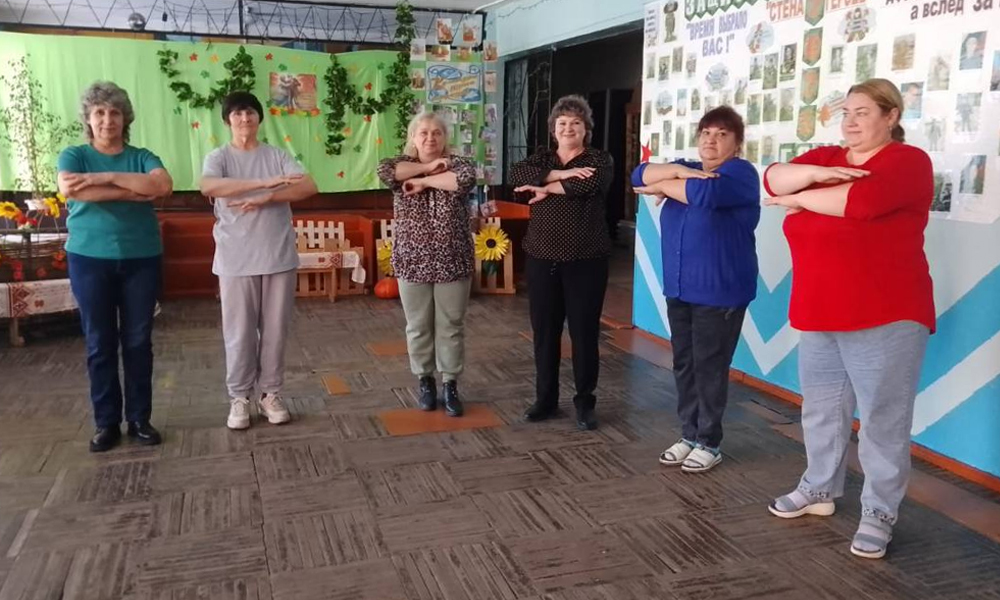 В Калачинском районе реализуют проекты «Активного долголетия»