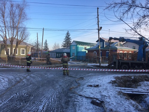 Пятерых омичей эвакуировали из-за поврежденного газопровода