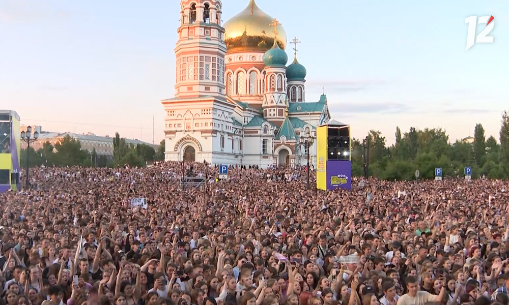 Мероприятия, посвящённые Дню города, посетили около 75 тысяч омичей