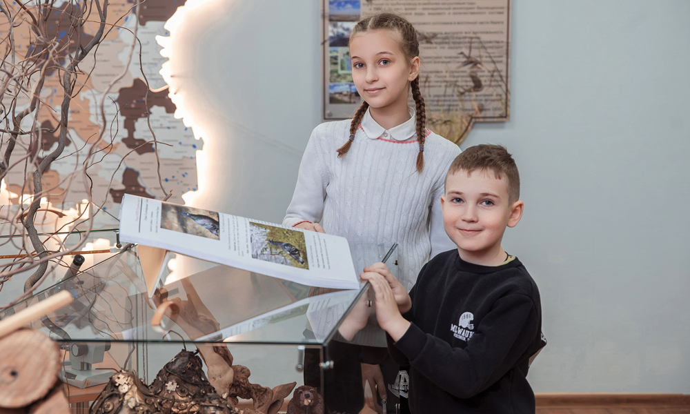 «Газпромнефть-СМ» помогла открыть для омичей первый Музей природы