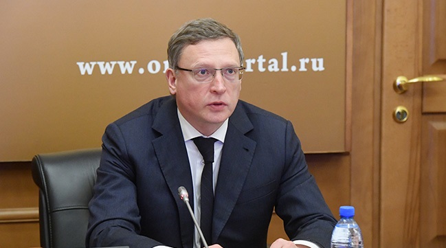 Телезрители 12 канала увидят специальное обращение Александра Буркова к омичам