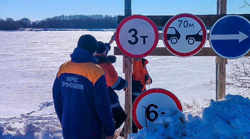 В Омской области закроют все ледовые переправы 