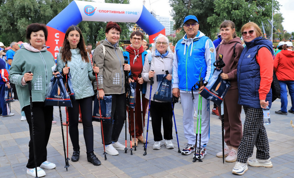 В Омске пройдёт третий общегородской Фестиваль скандинавской ходьбы