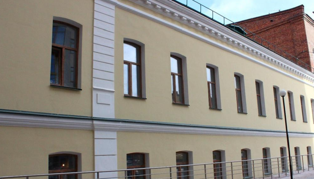 В Омске завершают реконструкцию бывшего здания кинотеатра «Пионер»