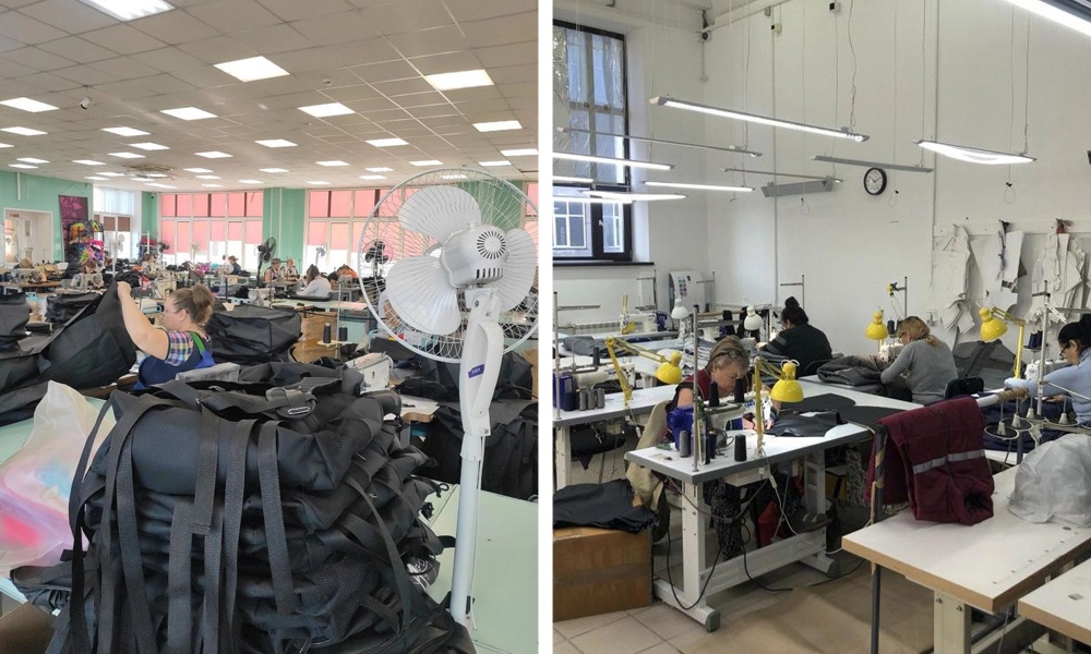 В Омской области предприятия наладили выпуск экипировки для мобилизованных