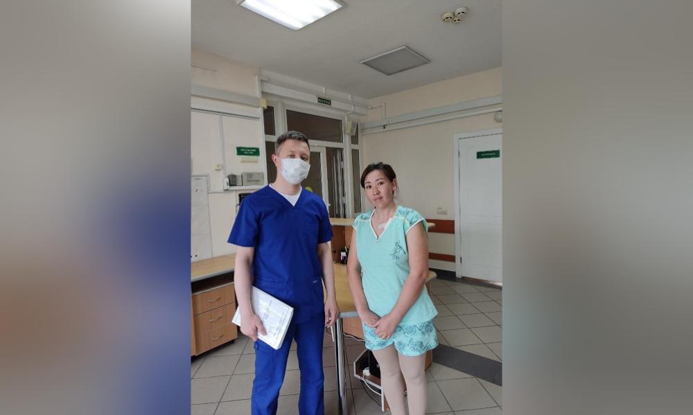 Омские онкологи спасли 33-летнюю пациентку со злокачественной опухолью лёгкого