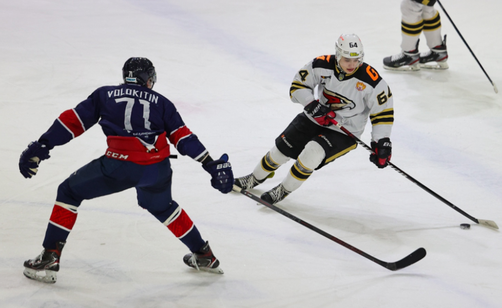 «Омские Ястребы» снова уступили нижегородской «Чайке» 