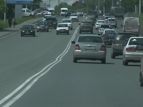 В Омске исправят "гуляющую" разметку