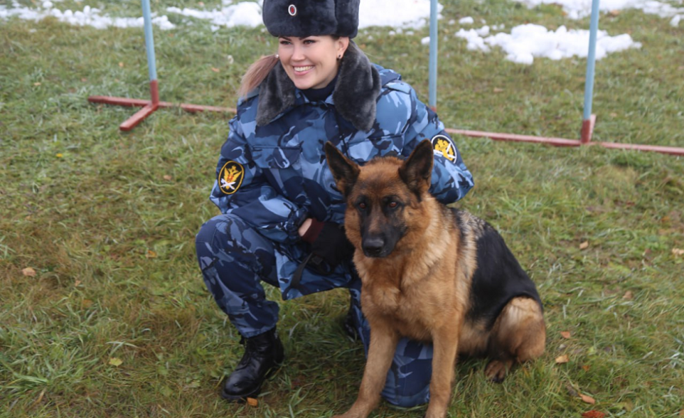 Щенки из омского питомника служебного собаководства отправились служить в Оренбургскую область