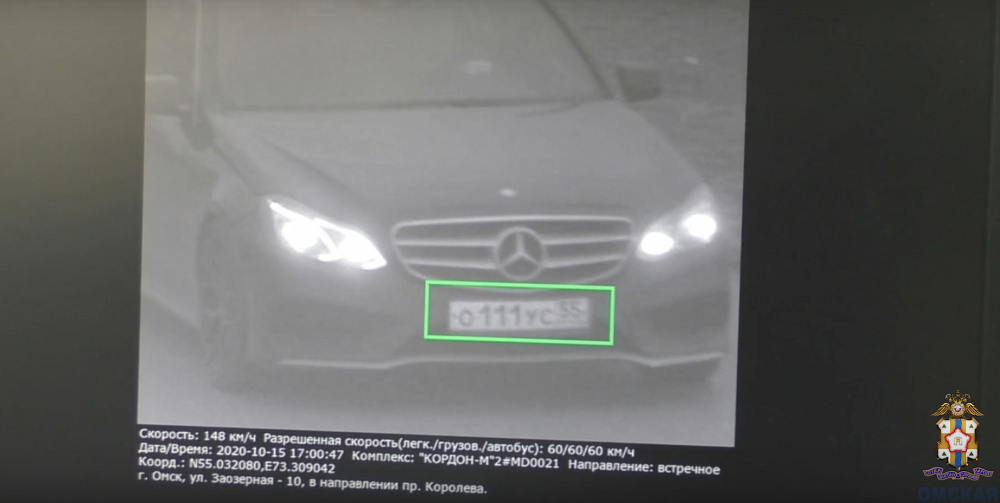 В Омске поймали лихача на иномарке - на его счету 124 нарушения ПДД