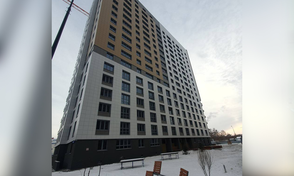 В Омске ввели в эксплуатацию 19-этажный жилой дом