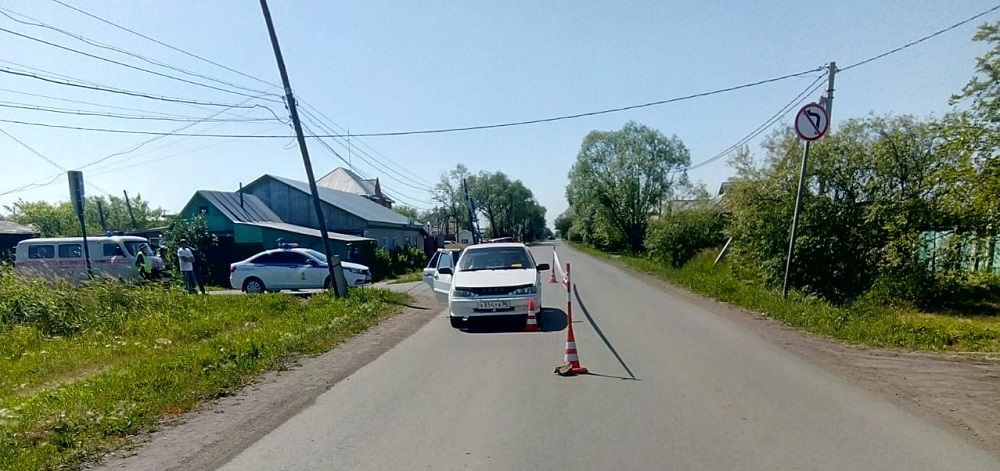 В Омской области ВАЗ сбил 11-летнюю школьницу