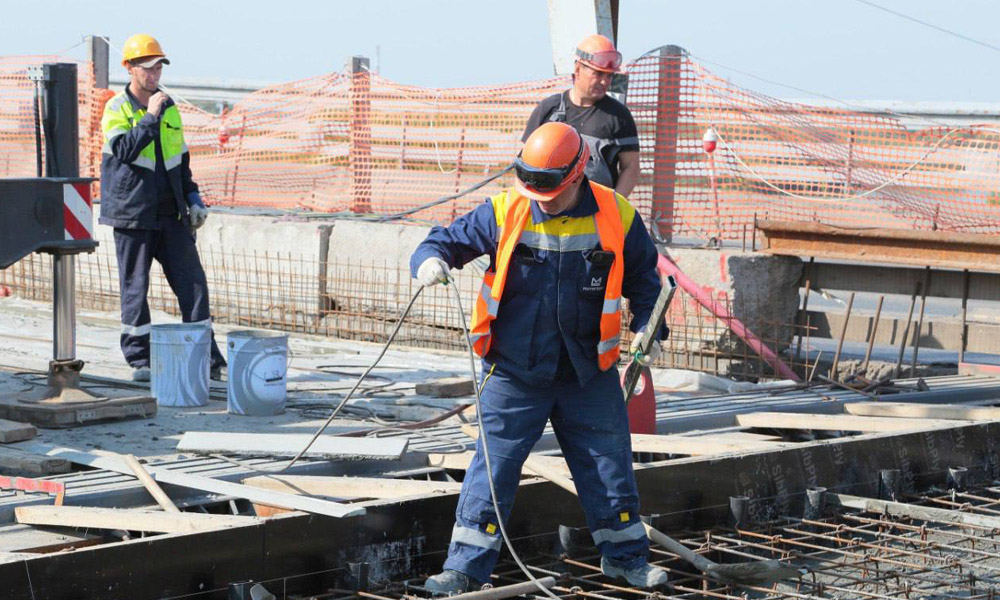 На омском мосту им. 60-летия ВЛКСМ готовятся заменить опорные части