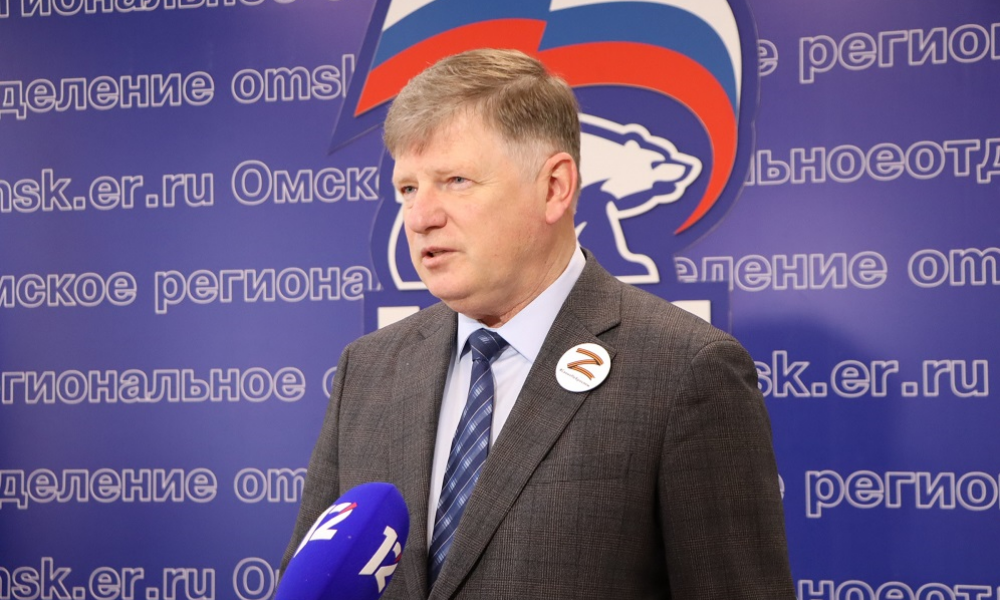 Спикер Омского горсовета Владимир Корбут подал документы на праймериз 