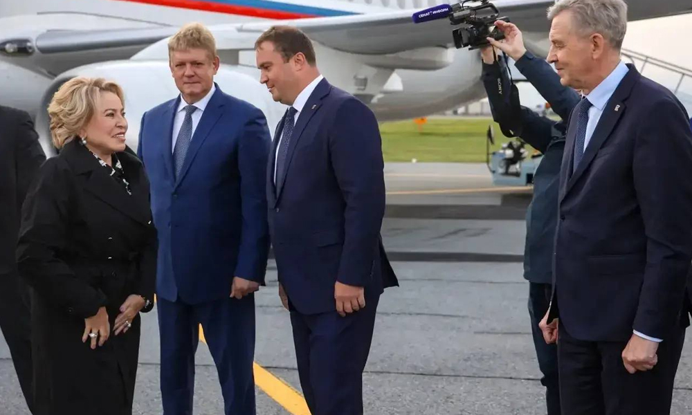 Валентина Матвиенко прибыла в Омскую область с рабочим визитом