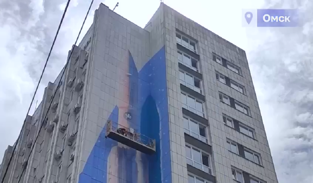 Виталий Хоценко рассказал, что в Омске появится мурал с изображением ракеты «Ангара-А5»