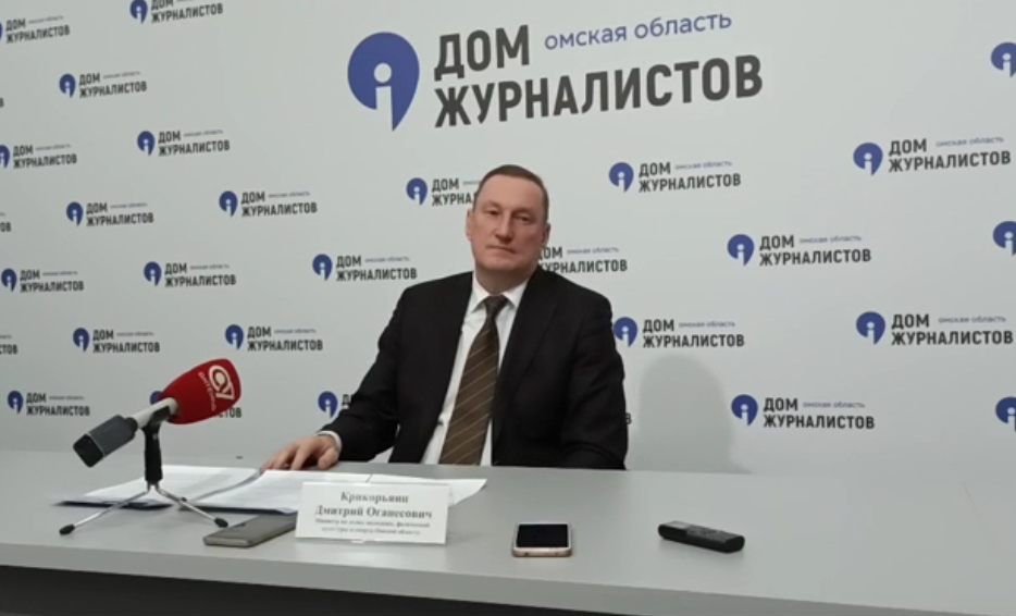 О планах по расширению велотрека и сроках достройки "Арены Омск" рассказал глава минспорта Крикорьяц